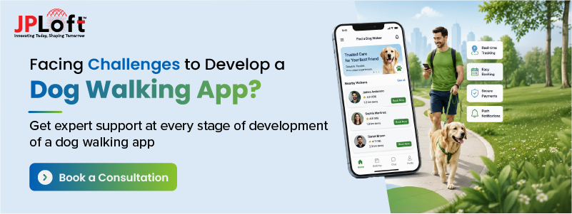Facing Challenges to Develop a Dog Walking App CTA2